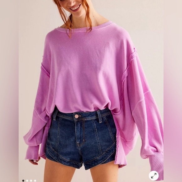 NWOT Free People Camden Pullover - Picture 2 of 10